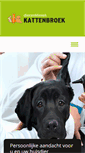 Mobile Screenshot of dierenkliniekkattenbroek.nl